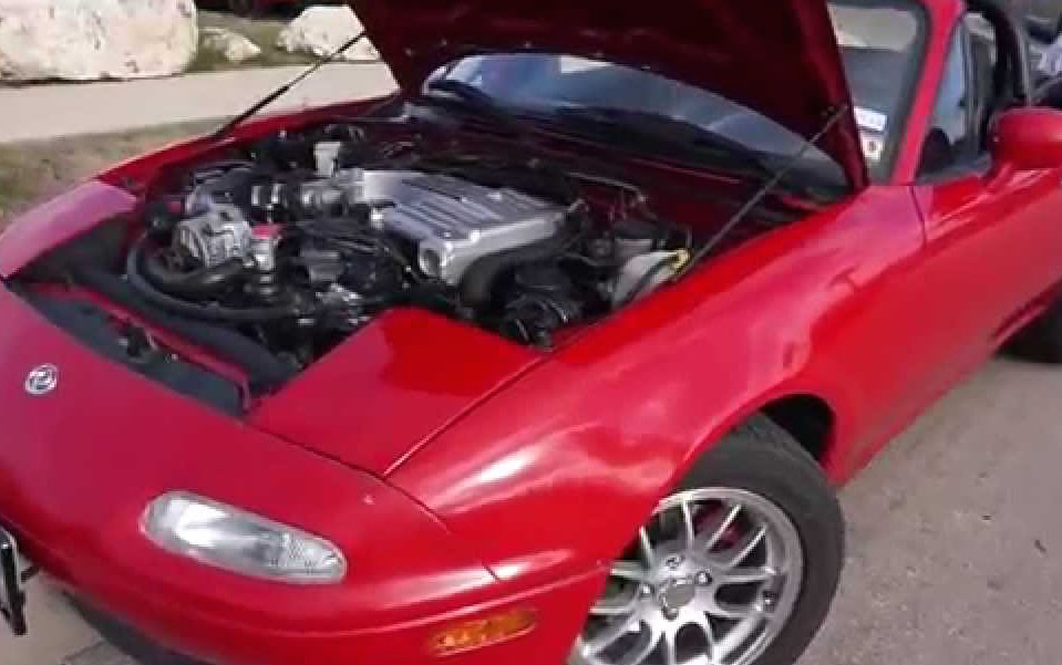 1993 Mustang Motor in a 1993 Miata