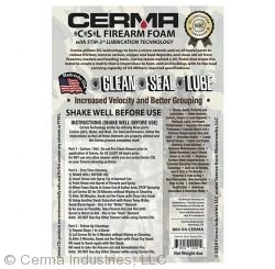 CSL Firearm Foam Label