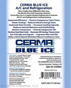 Cerma Blue Ice Label