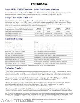 Dosage and Instructions